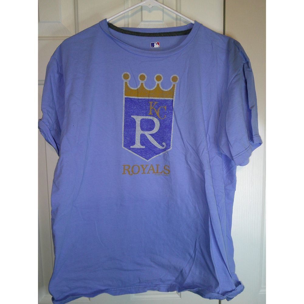 MLB Royals Blue and Gold Short Sleeve Tee